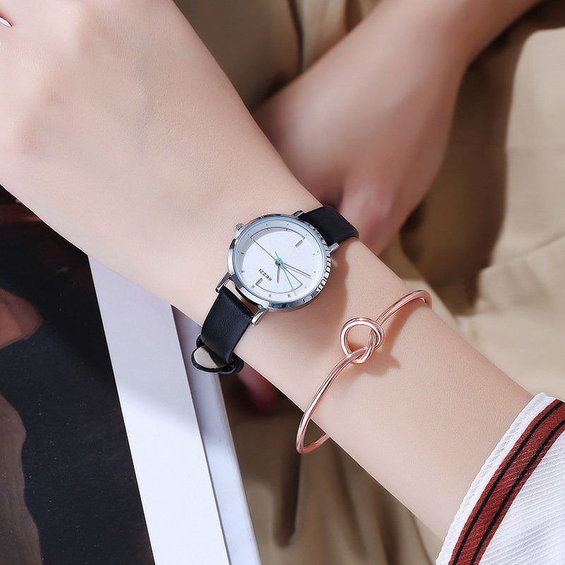 kezzi情侣韩版简约防水2020手表 珂紫国产腕表