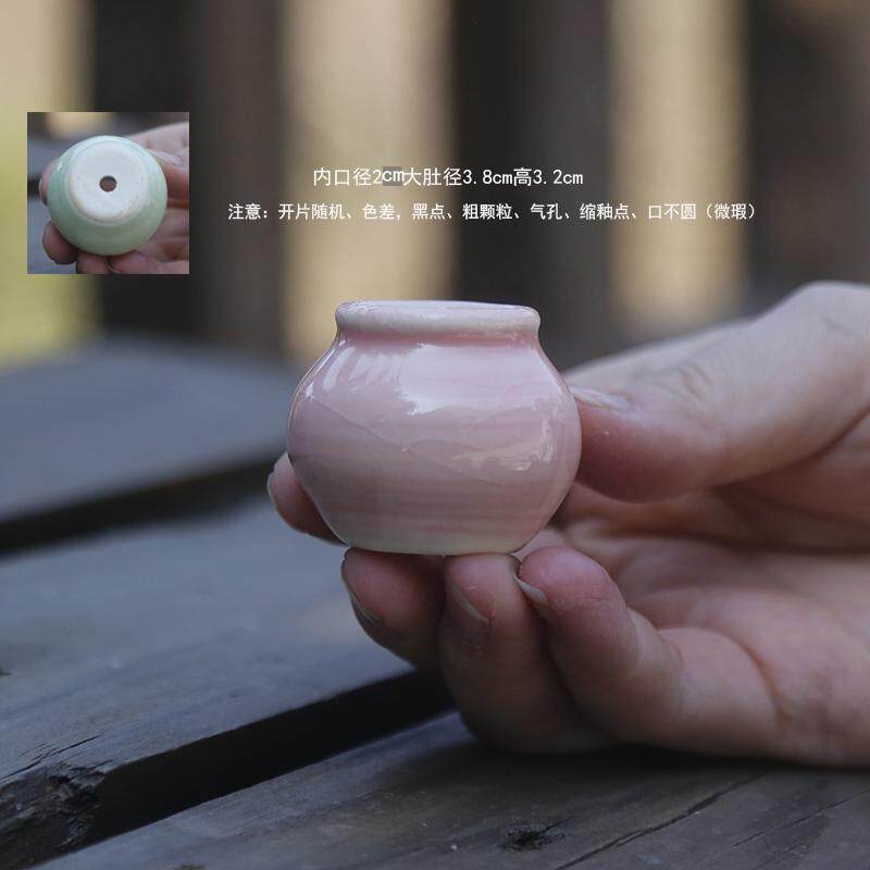 特小号多肉控型盆冰裂手绘素烧陶瓷花盆粗陶桃蛋迷你拇指盆鱼缸盆,淘宝优惠券,粉丝福利购,淘宝优惠卷