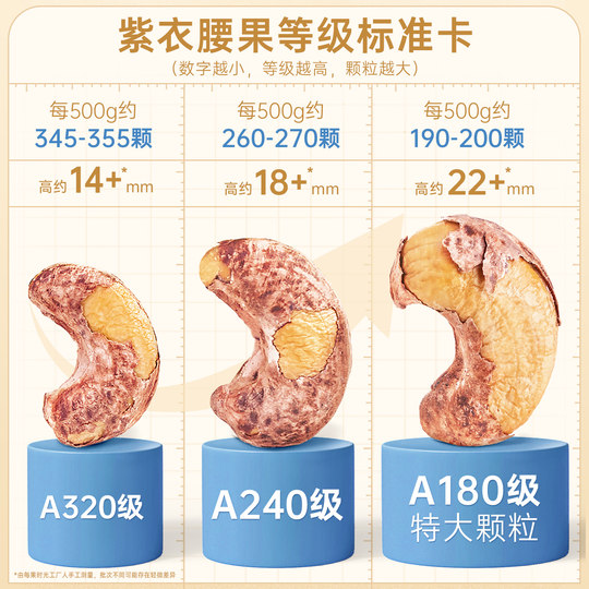 2025 new arrival large purple cashew nuts