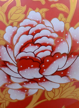 景德镇陶瓷器小号新中式红色花艺花瓶工艺品客厅摆件家居酒柜玄关