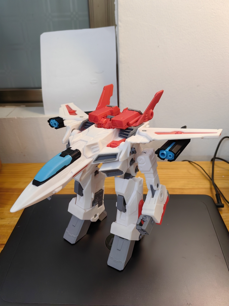 超时空要塞 太空堡垒 MACROSS VF-1 Valkyrii 3形态变形 手办玩具 - 图1