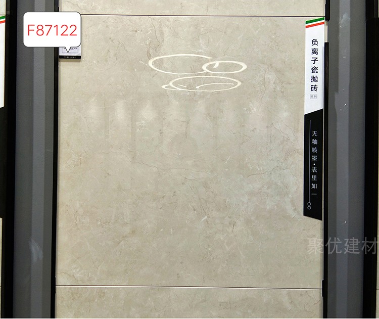 负离子通体大理石瓷砖800x800地板砖新款客厅防滑灰色亮面瓷抛砖-图2