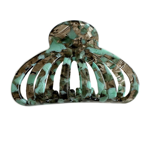 韩国进口发量多高级感醋酸镂空抓夹气质优雅盘发抓时尚个性鲨鱼夹 - 图3