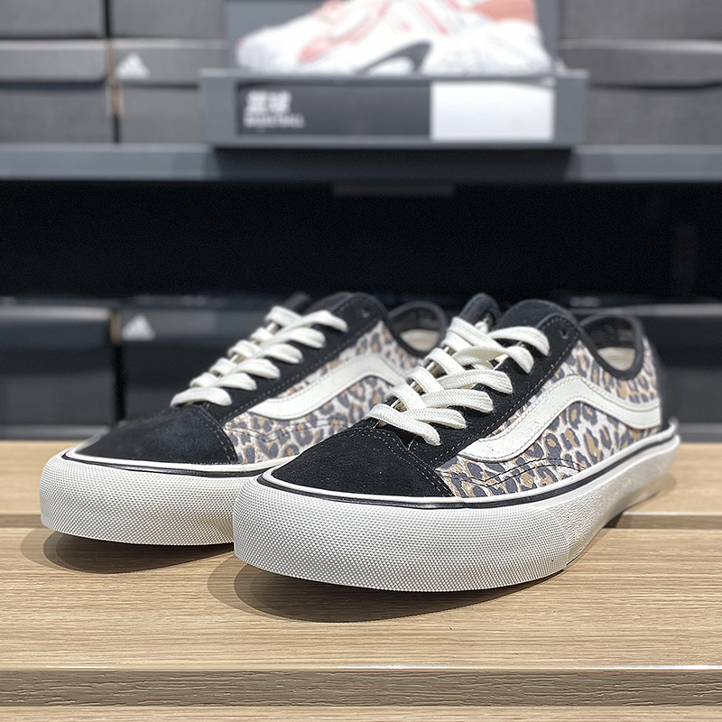 VANS Old Skool范斯板鞋男女帆布正品豹纹低帮休闲鞋VN0A5DYC9KH-图0