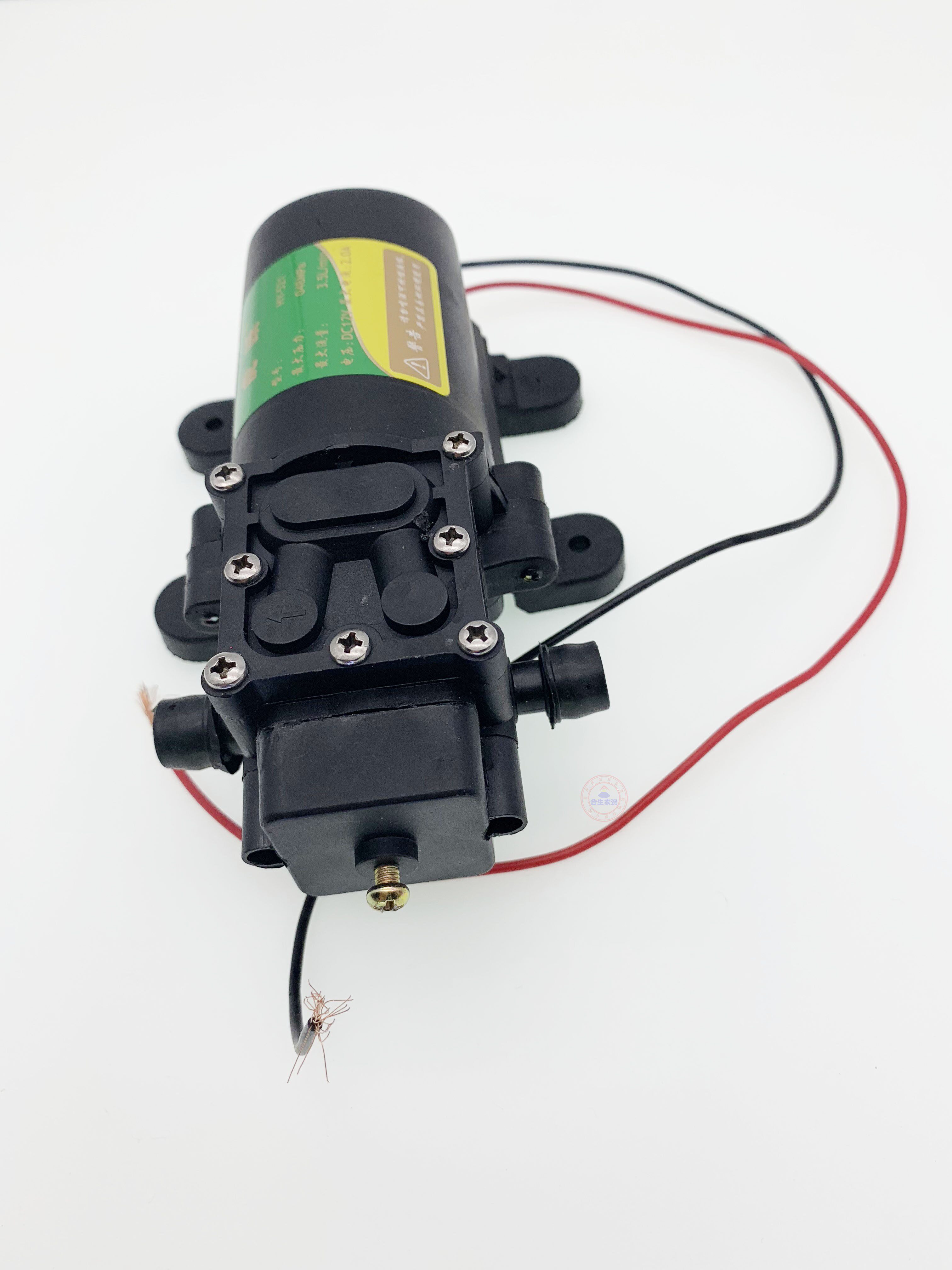 农用电动喷雾器配件虎跃微型小水泵12v自动回流水泵hy521喷雾水泵