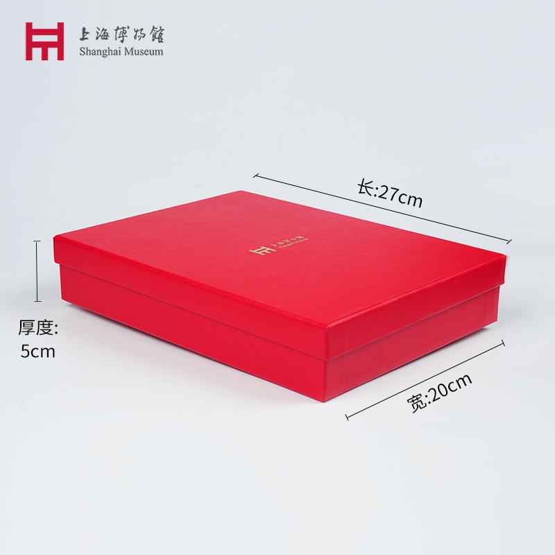 上海博物馆旗舰店 丝巾/桌旗中国风礼盒送人 手提袋/礼品袋