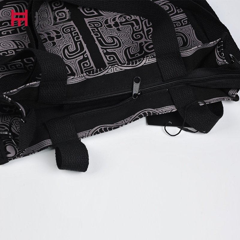 上海博物馆帆布青铜兽面纹男女斜跨休闲包手提帆布购物袋文创礼物