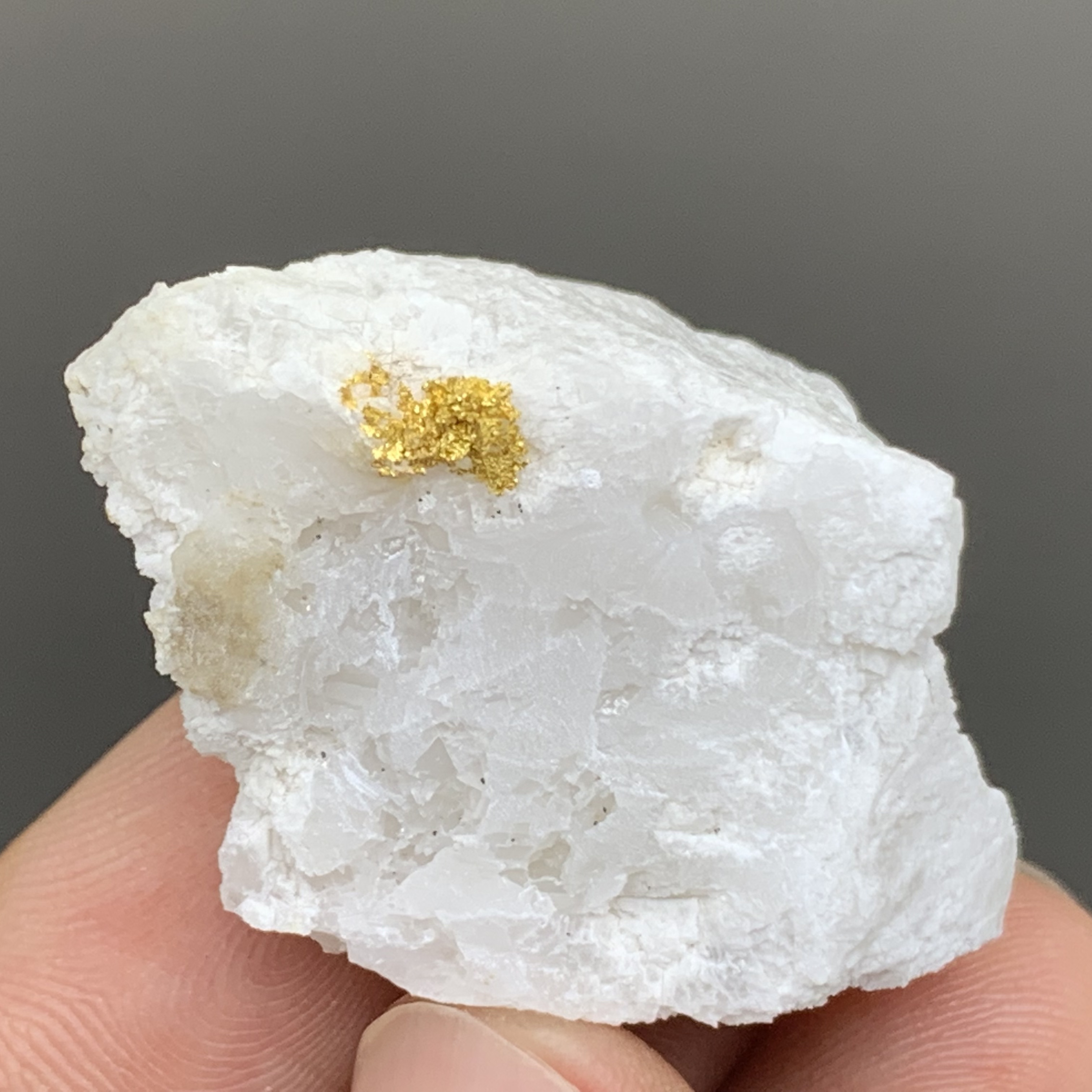 甘肃 自然金 金矿石 天然金子 矿物晶体矿石标本收藏原石礼物13 - 图1