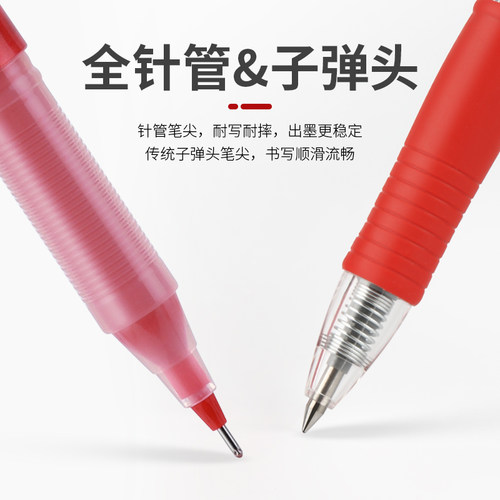 日本Pilot百乐红色中性笔红笔合集套装juice果汁笔批改注释划重点水笔P500修改试卷作业专用水性笔 - 图2