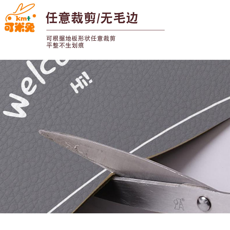 简约搞笑汤臣一品重案六组会议室创意皮革地垫玄关入户进门口脚垫