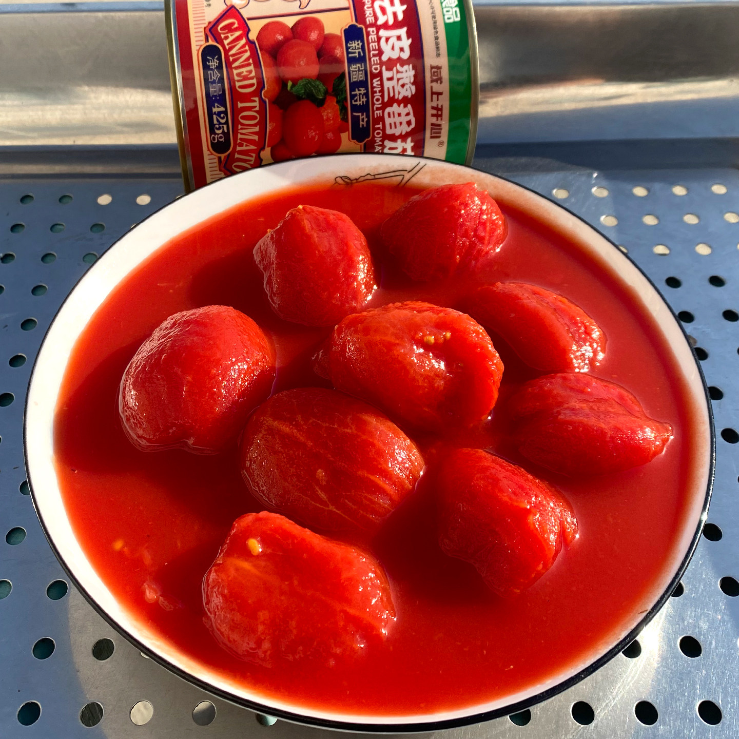 新疆特产去皮整番茄罐头425g罐装自然成熟小番茄炒菜即食酸甜适口,淘宝优惠券,粉丝福利购,淘宝优惠卷