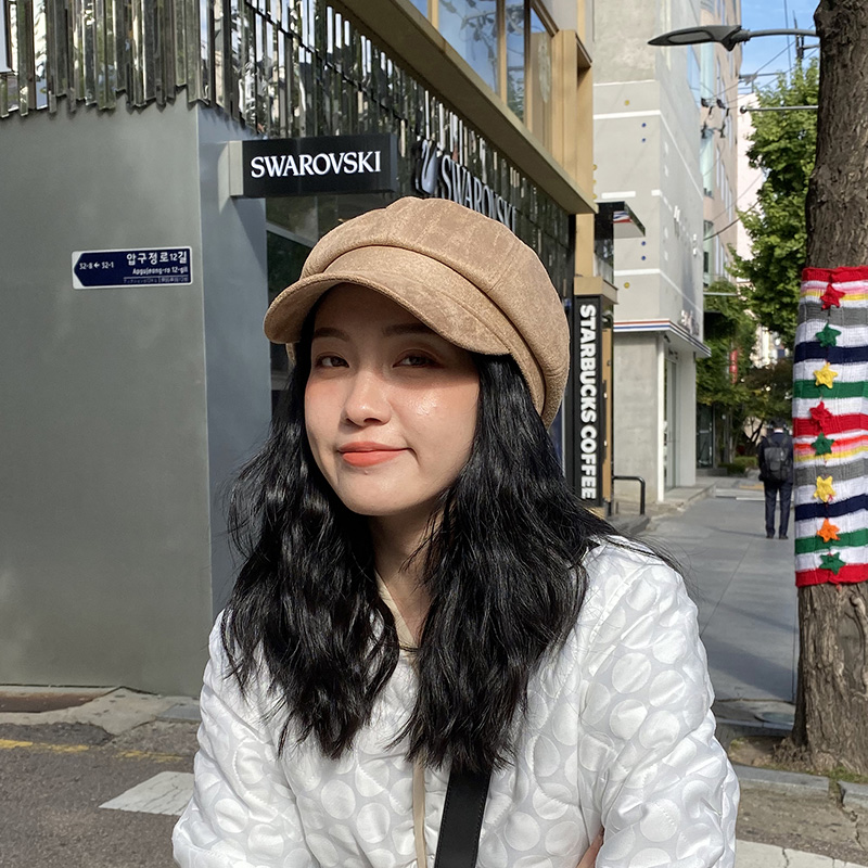 心秀嘉派专卖店日系英伦复古报童画家八角帽女秋季薄款韩版百搭网红ins贝雷帽子1