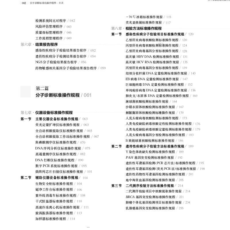 正版现货 分子诊断标准化操作程序 医学实验室ISO 15189认可指导丛书 上海科学技术出版社 周庭银 王华梁 沈佐君 马越云等 - 图2