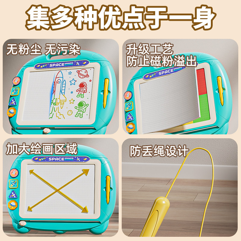 儿童画板家用婴幼儿磁性力可消除的擦写字板1岁宝宝2涂鸦画画玩具,淘宝优惠券,粉丝福利购,淘宝优惠卷