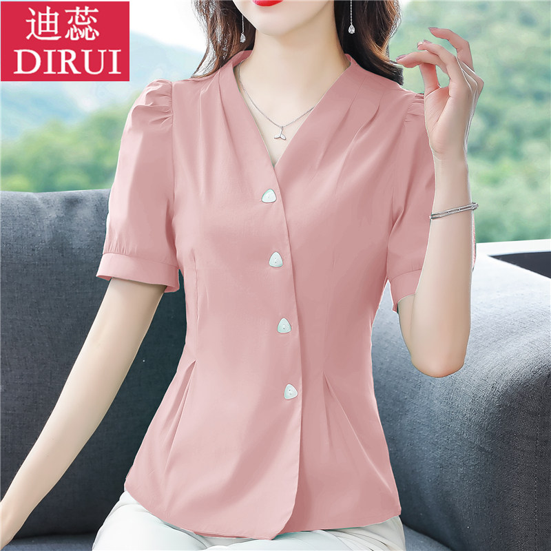  迪蕊蕾丝衫/雪纺衫