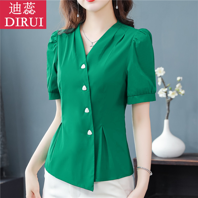  迪蕊蕾丝衫/雪纺衫