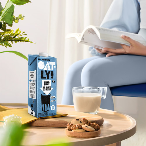 OATLY原味醇香燕麦奶 家庭装早餐奶低脂植物蛋白饮料整箱 - 图1