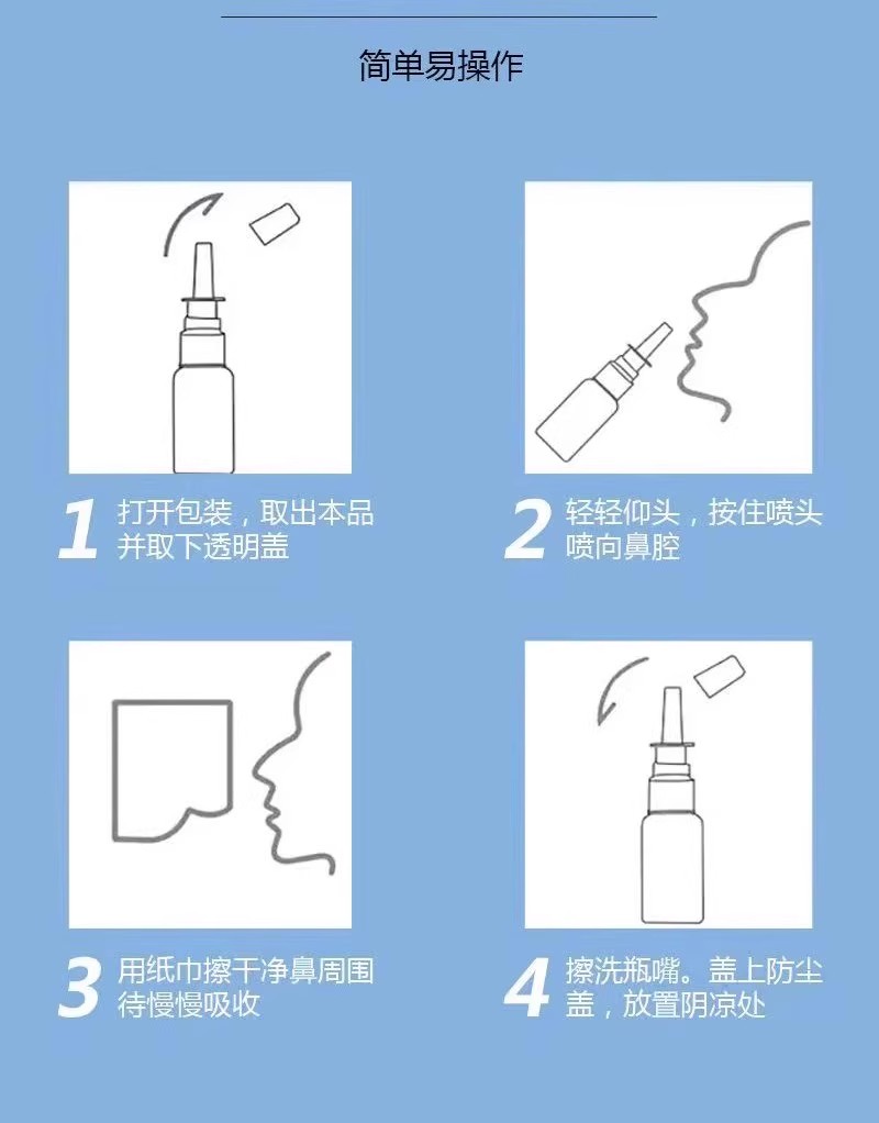 鱼腥草滴鼻液喷雾草本喷雾鼻喷剂苍耳子滴鼻油液体官方旗舰店正品 - 图1