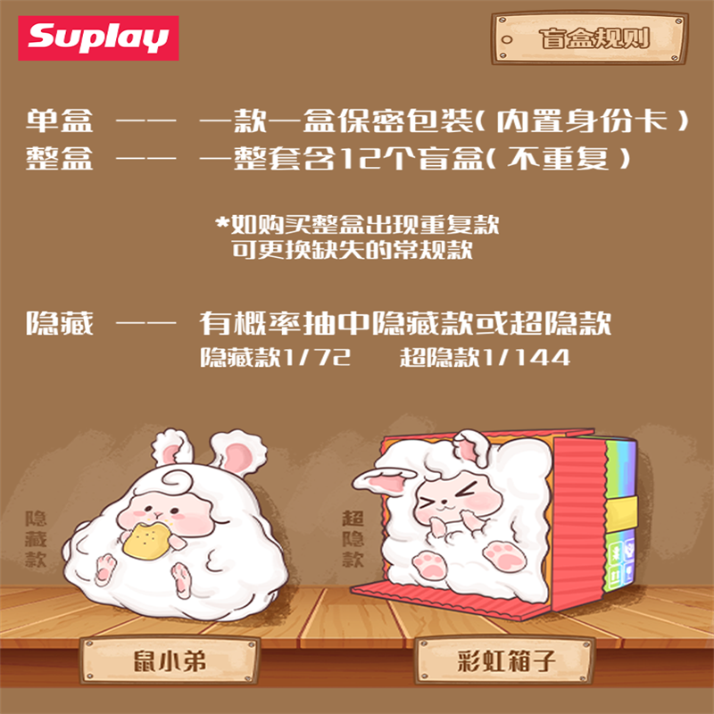 【拆盒】Suplay KIKI心愿店铺系列盲盒 潮流创意手办桌面小摆件 - 图2