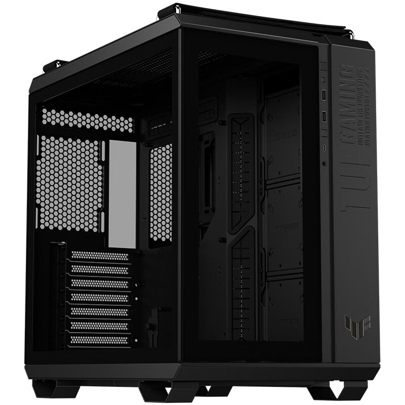 华硕 TUF GAMING GT502 弹药库机箱 双仓设计免工具拆卸/双面侧透 - 图2