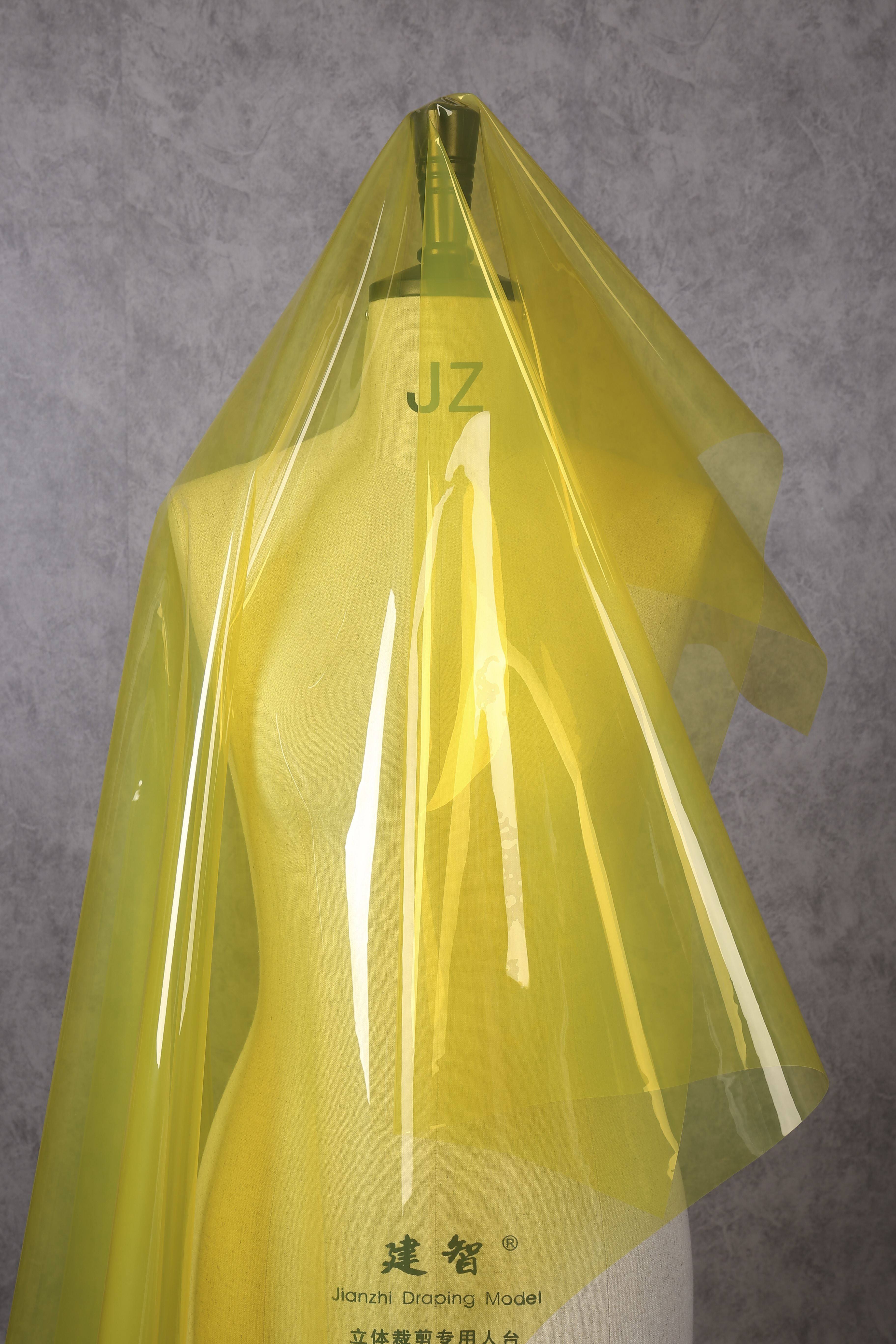 全透明tpu布料面料液态果冻膜塑料薄膜优于pvc雨衣包袋服装设计布
