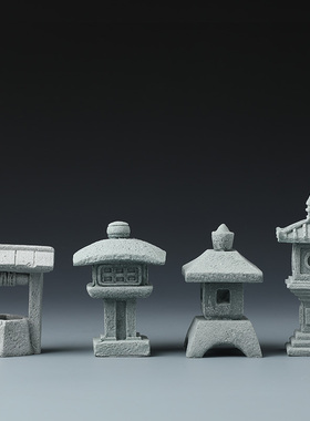 仿真小摆件微景观鱼缸盆景造景