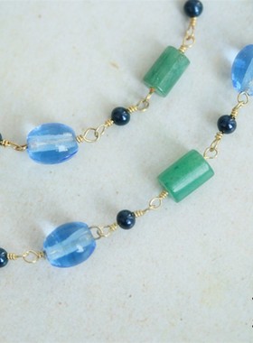 美国大都会博物馆琉璃项链定制