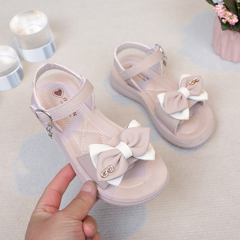 Girls Sandals Summer Princess Children's Fashion Beach Shoes