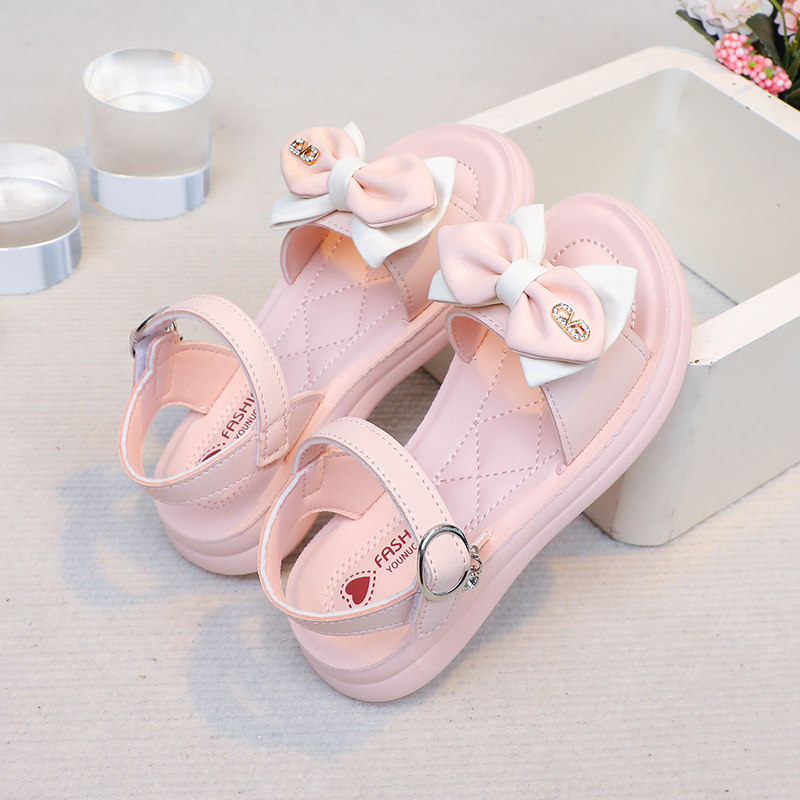 Girls Sandals Summer Princess Children's Fashion Beach Shoes