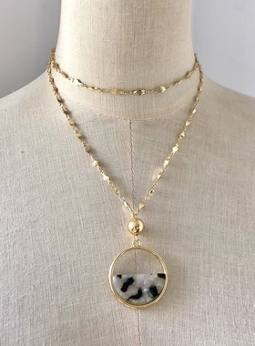 【芝麻芒果】美单Ettika大圆坠两款入项链