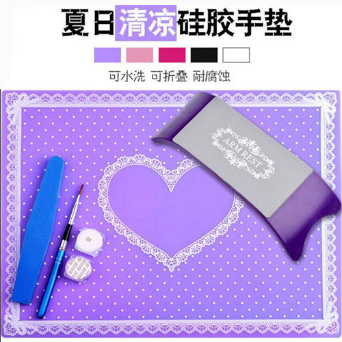 美甲用品工具pvc硅胶手枕美甲店 芳莹发饰