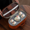 Outdoor travel tea set portable home tea drinking equipment lightweight set travel car companion gift