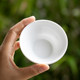 Dehua Chinese White Travel Tea Set Fully Ceramic Hole Filtration