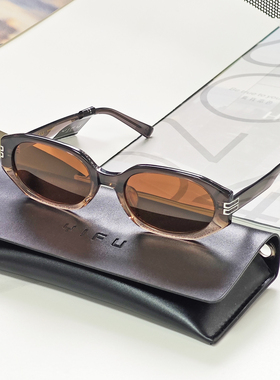 逸夫偏光小脸型太阳镜窄边框眼镜