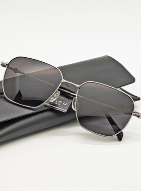 逸夫男士偏光墨镜超轻金属眼镜