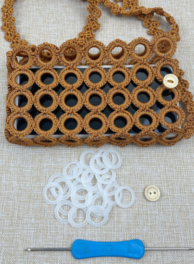 轻体金色结婚欧式冰丝手机包材料包手编手工便携国风复古复古家用
