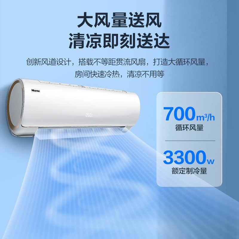 【官方旗舰】海信1.5匹新一级能效 海信空调空调