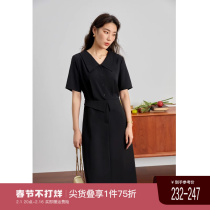 Solo bouquet Womens dress (length and length) Temperament Commute Cashies Slim Fit Dress Women Summer Dress Micro Fat Mm Dresses
