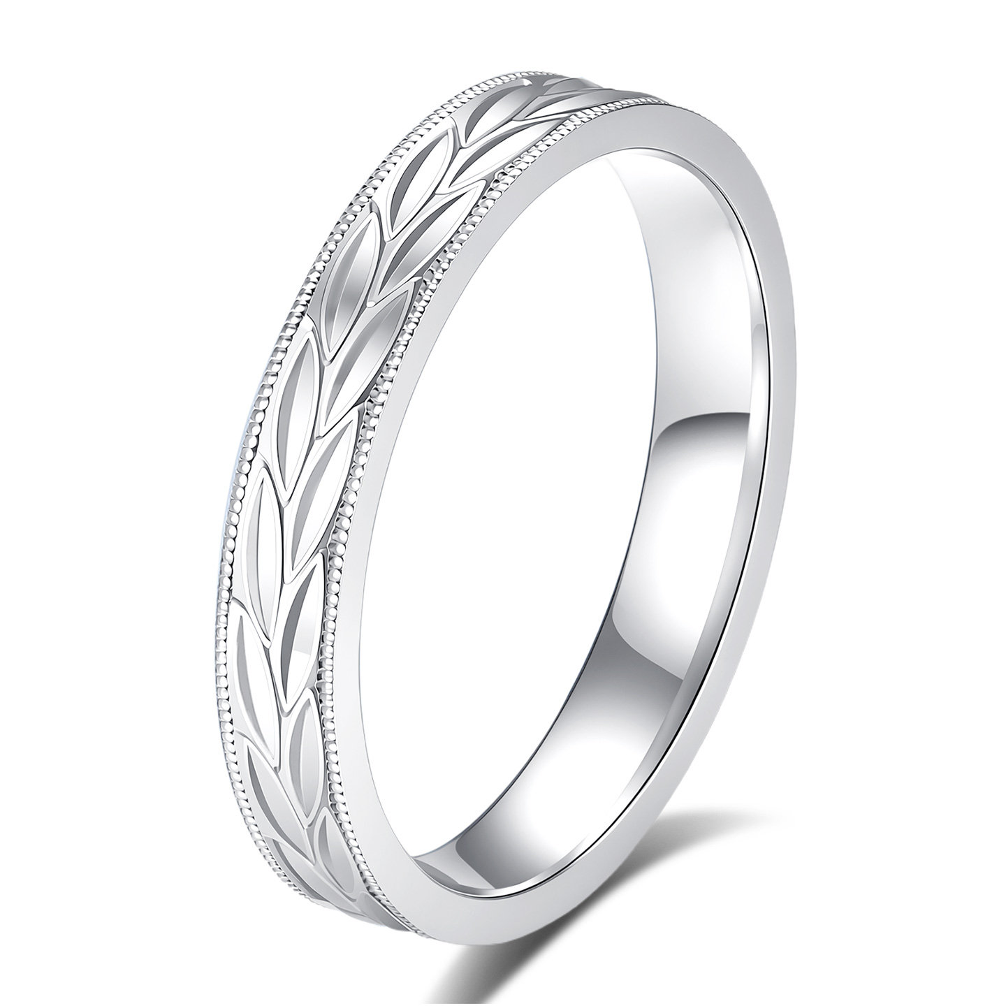 925 silver wheat ear ring for women sterling silver single closed
