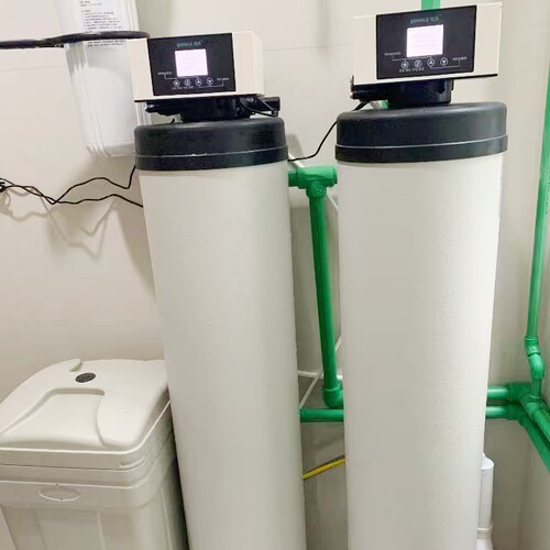跨境出口批发LCD智能自动中央软水机过滤净水器家用别墅全屋除垢 - 图1
