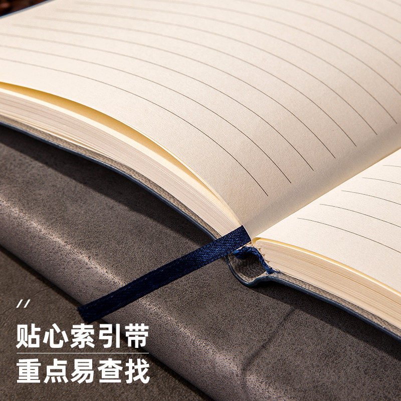 得力复古羊巴皮软皮面笔记本子可定制皮面本商务会议工作记录记事日记本a5加厚皮大学生学习考研简约文艺精致,淘宝优惠券,粉丝福利购,淘宝优惠卷