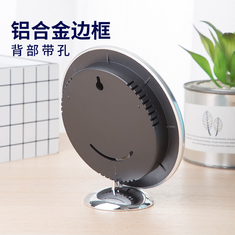 Temperature and humidity meter office household indoor and outdoor dual purpose dry and wet thermometer fashion thermometer baby room