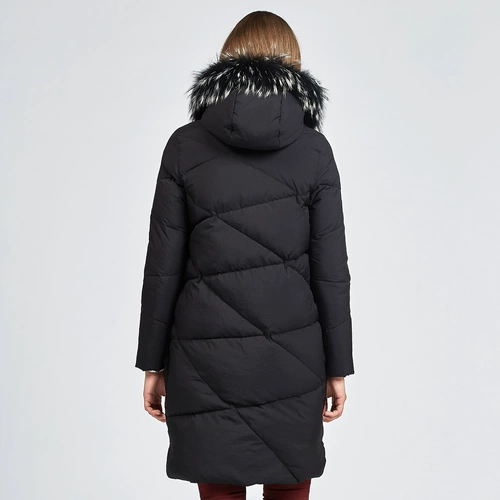 Демисезонный модный длинный пуховик для отдыха, куртка, 2019, средней длины