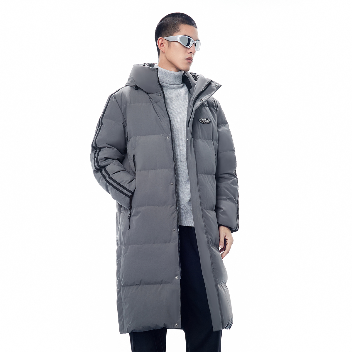 雪中飞2023冬韩男女同款运动保暖 雪中飞羽绒服