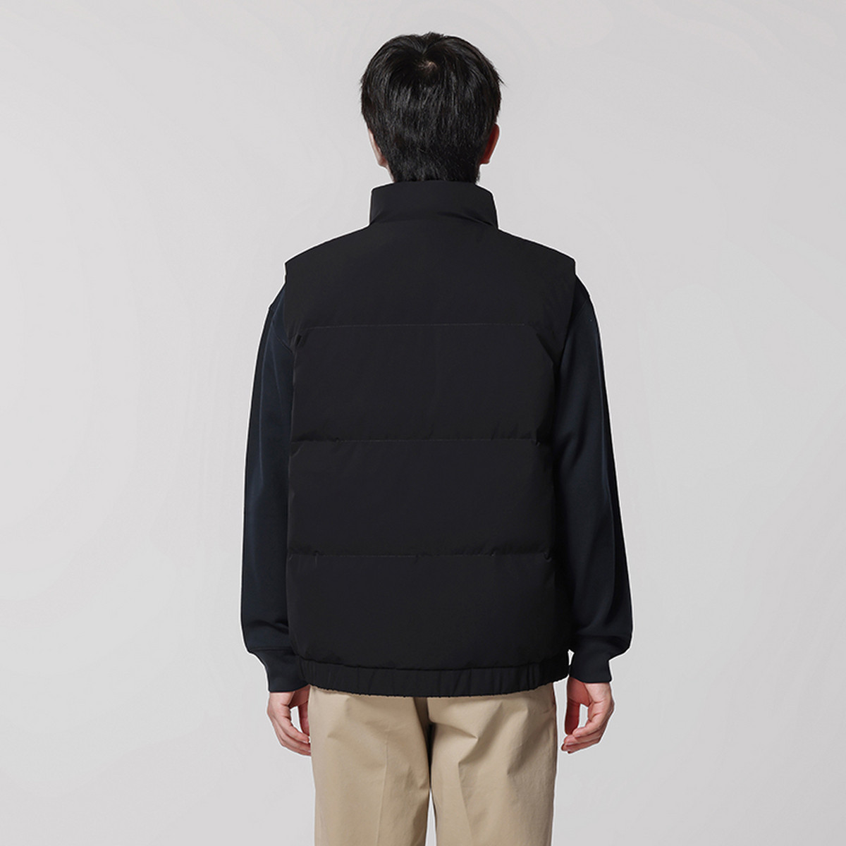 雪中飞2025冬新款男士短款羽绒马甲背心立领挺括时尚简约保暖舒适,淘宝优惠券,粉丝福利购,淘宝优惠卷