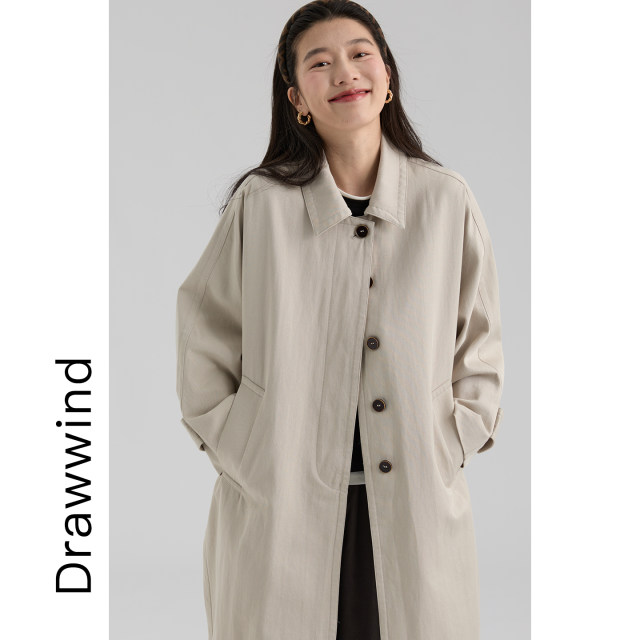 ເສື້ອກັນລົມຍາວ Drawwind Tencel