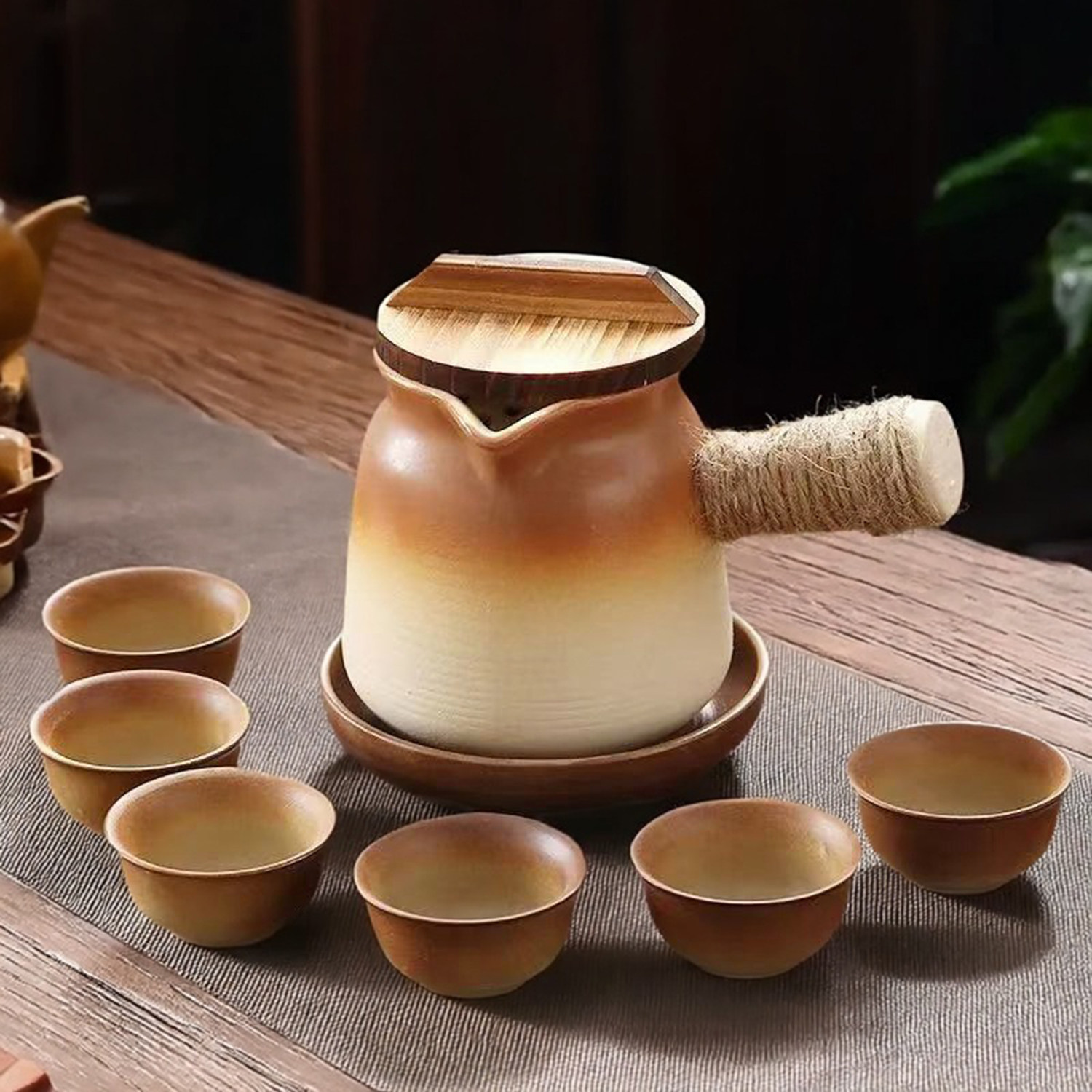 围炉煮茶壶烤火炉套装烤奶茶罐罐壶大容量可明火干烧陶罐户外收纳,淘宝优惠券,粉丝福利购,淘宝优惠卷