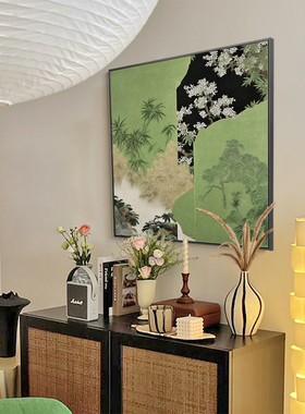 中国风复古餐厅装饰画