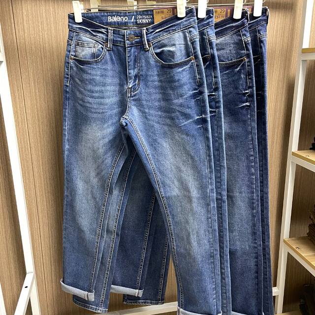 Baleno Men's Trendy Straight Jeans Spring and Summer Style