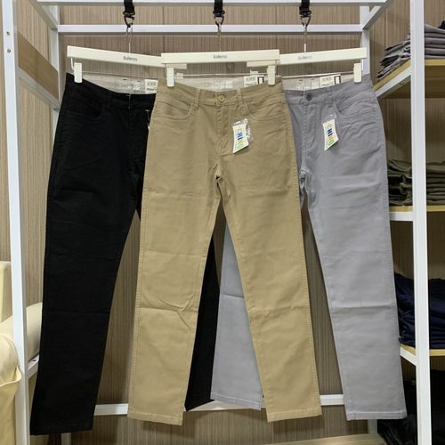 正品班尼路Baleno裤子男士长裤休闲裤舒适百搭微弹修身 - 图1